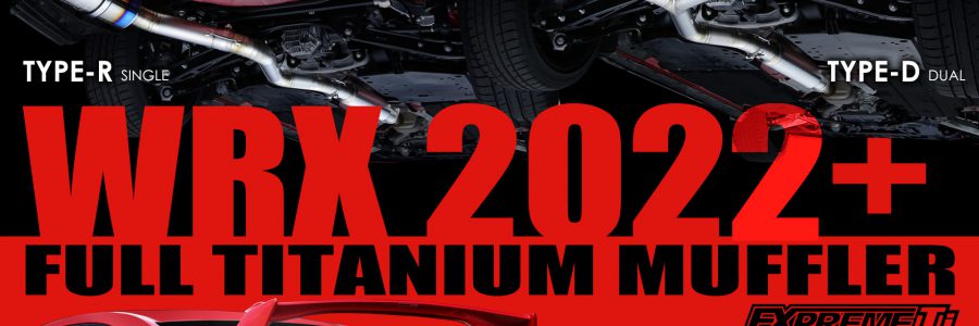 FULL TITANIUM MUFFLER for WRX 2022+<br><br>