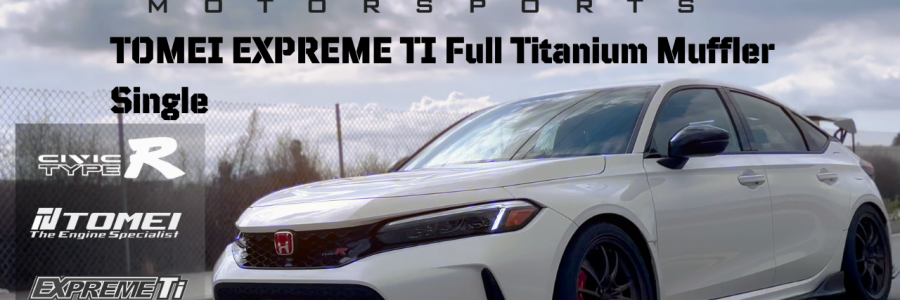 Movie:@Evasive Motorsports  Single Ultra Lightweight Civic Type-R FL5 TOMEI ExpremeTi