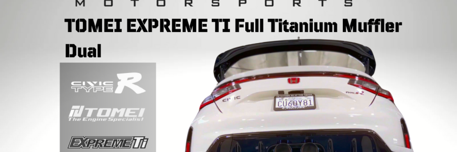 Movie:@Evasive Motorsports Civic Type-R FL5 TOMEI ExpremeTi Dual <br><br>