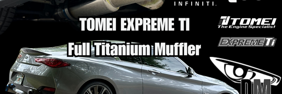 Movie:@drivermod1 Q60 Expreme-Ti Full Titanium Muffler