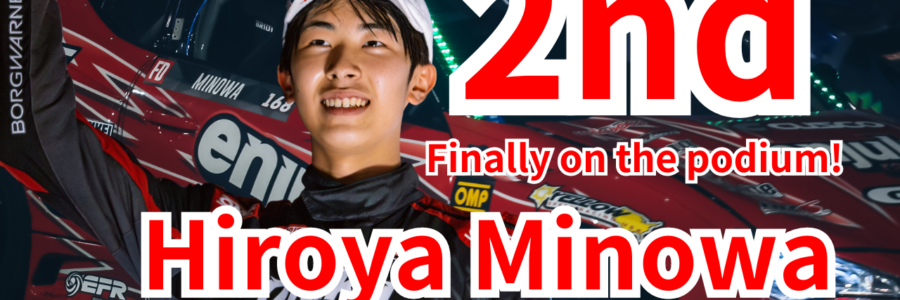 Formula-D USA, Hiroya Minowa placed 2nd @ St. Louis!