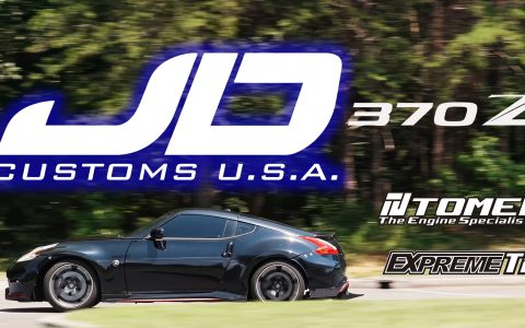Movie:J.D. Customs U.S.A. 370Z  Exreme Ti Full Ti Muffler & Y-Pipe