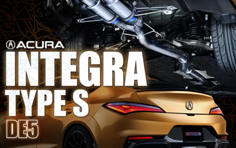 FULL TITANIUM MUFFLER for INTEGRA TYPE S DE5